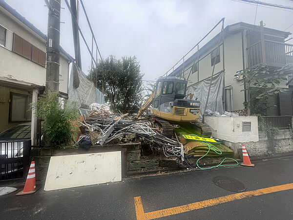 古家解体します