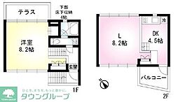 グランドソレーユ 1LDKの間取図画像