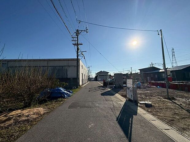 前面道路含む現地写真