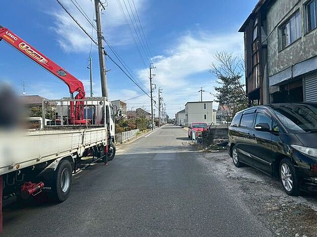 前面道路含む現地写真