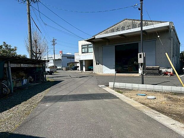 前面道路含む現地写真