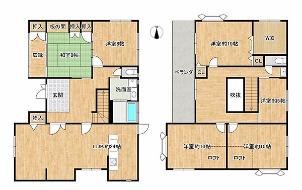 間取り：328000476410