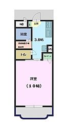 間取図画像 1K