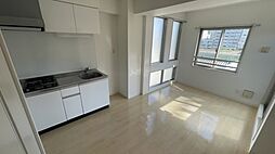 広島電鉄8系統 舟入町駅 徒歩7分の賃貸マンション 4階1Kのリビング/ダイニング