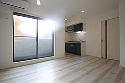 広島電鉄宮島線 草津駅 徒歩1分の賃貸アパート 3階1LDKのリビング/ダイニング