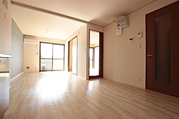 広島高速交通アストラムライン 上安駅 徒歩8分の賃貸アパート 2階2LDKのリビング/ダイニング