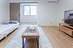 広島高速交通アストラムライン 上安駅 徒歩8分の賃貸アパート 1階1Kのリビング/ダイニング