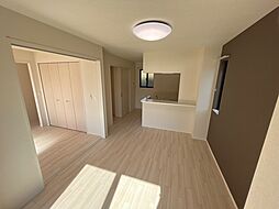 広島高速交通アストラムライン 長楽寺駅 徒歩7分の賃貸アパート 1階1LDKのリビング/ダイニング