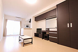 JR可部線 古市橋駅 徒歩9分の賃貸アパート 1階ワンルームのリビング/ダイニング