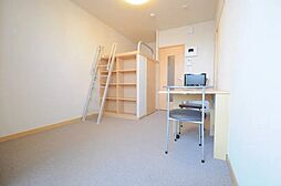 JR可部線 上八木駅 徒歩5分の賃貸アパート 2階1Kのリビング/ダイニング