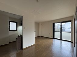 JR可部線 古市橋駅 徒歩10分の賃貸アパート 1階2LDKのリビング/ダイニング