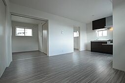 広島高速交通アストラムライン 伴駅 徒歩3分の賃貸アパート 1階2LDKのリビング/ダイニング