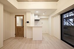 広島電鉄2系統 小網町駅 徒歩2分の賃貸マンション 4階1LDKのリビング/ダイニング