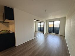 JR可部線 下祇園駅 徒歩19分の賃貸アパート 1階2LDKのリビング/ダイニング