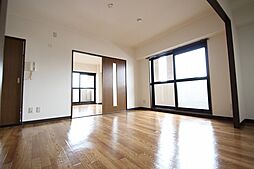 広島電鉄8系統 十日市町駅 徒歩3分の賃貸マンション 10階2LDKのリビング/ダイニング