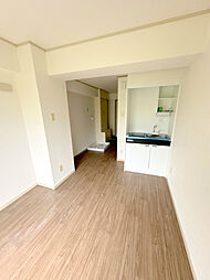 広島電鉄2系統 天満町駅 徒歩4分の賃貸マンション 4階ワンルームのリビング/ダイニング