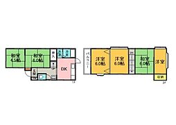 JR可部線 安芸長束駅 徒歩25分の賃貸一戸建て