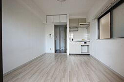 広島電鉄5系統 比治山下駅 徒歩3分の賃貸マンション 6階ワンルームのリビング/ダイニング