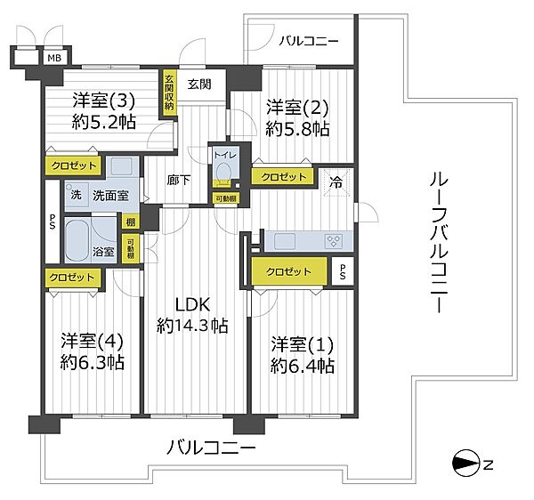 間取り：326000235487