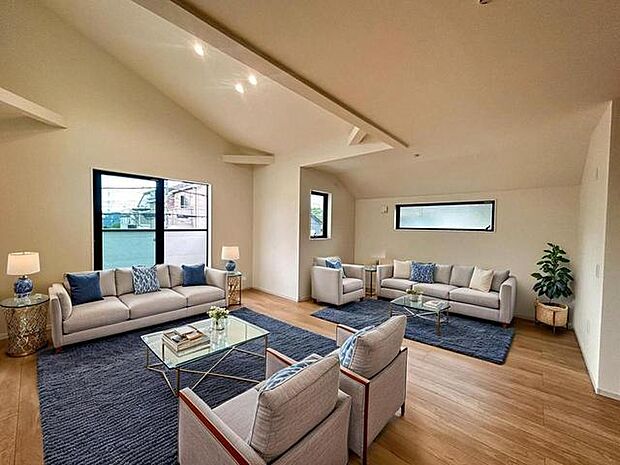 本画像はCGで作成しており、実際に現地に家具は置かれておりません。また、価格に家具は含まれておりません。