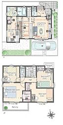 板橋区高島平5丁目　中古戸建 4LDKの間取り