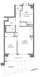 レーベンハイム東武練馬 1SLDKの間取図画像