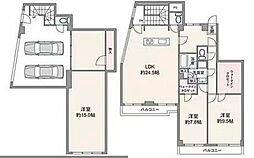 間取図画像 3SLDK
