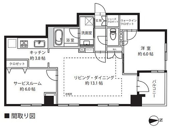 間取り：313004638487