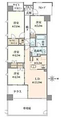 間取図画像 4LDK
