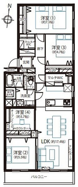 間取り：313004633863