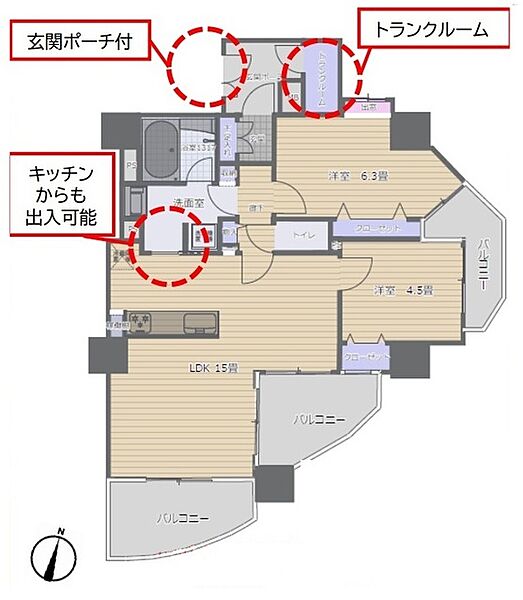 間取り：313004850852