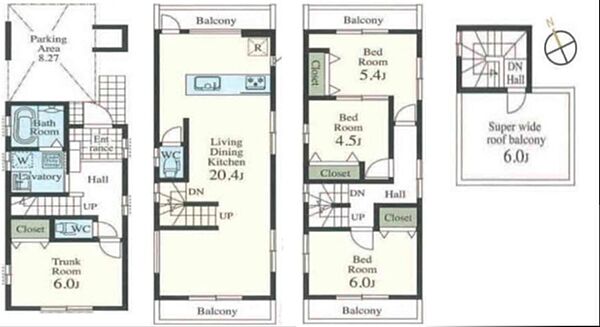 間取り：313004512599