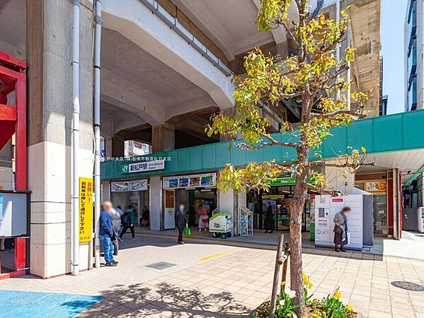 JR常磐線「新松戸」駅　約2.5ｋｍ 2500m