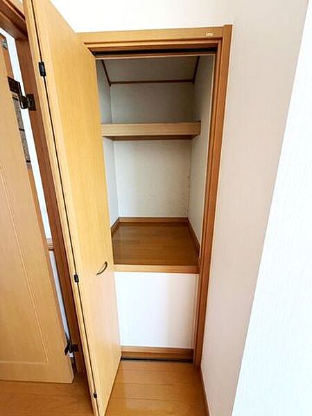 ◎収納収納内が階段部分で圧迫されてしまっていますが、その分お部屋にゆとりを！
