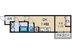 クレアトゥール岸辺1 3階