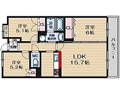 千里丘レジデンス 2階