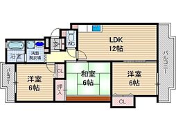 シャロームD 3階