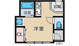 アーバンプラザ ワンルームの間取図画像