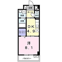 パールハイツ 2階/-