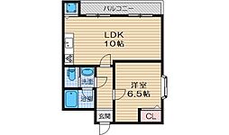 ループ千里丘 4階/-