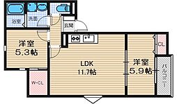 La-Crea総持寺 3階