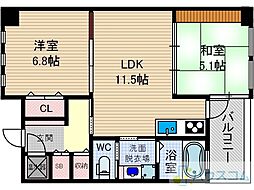 ルンガヴィータ 2LDKの間取図画像
