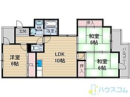 マンション・アメニティパート2 3LDKの間取図画像
