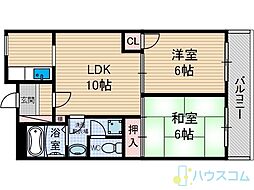 コーポラス茨木A棟 1階