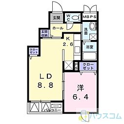 ヴォワ ラクテ サウス 3階