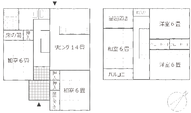 間取り 丹生郡越前町樫津