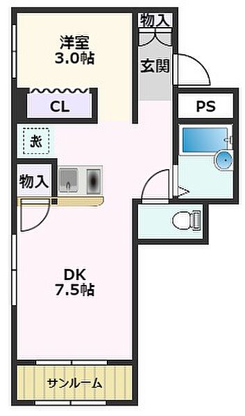 同じ建物の物件間取り写真 - ID:227076938797