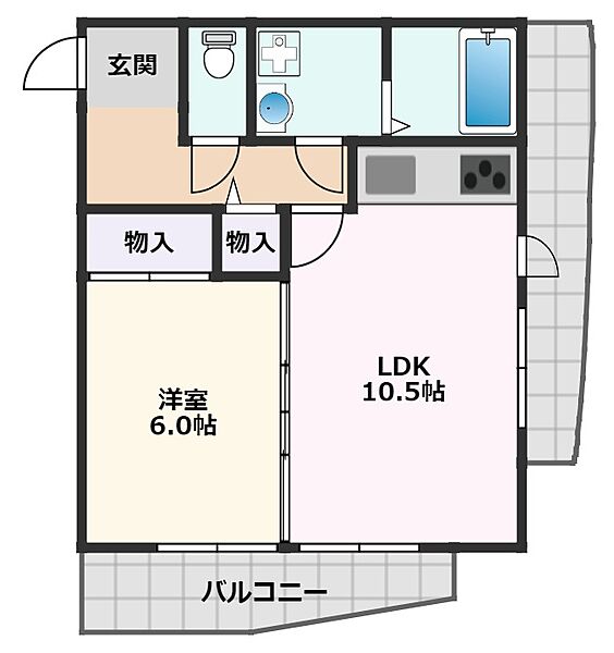 同じ建物の物件間取り写真 - ID:227082086964