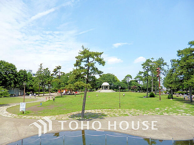 相模大野中央公園　距離450ｍ