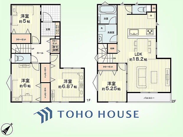 4LDK　土地面積113.12平米、建物面積97.65平米